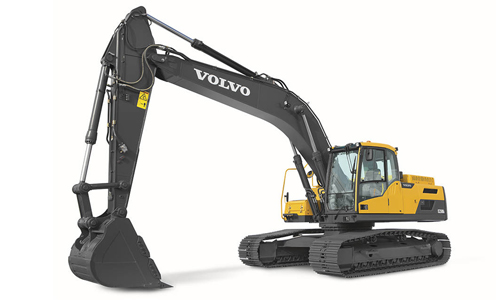 Excavadora de oruga grande EC250D - Volvo