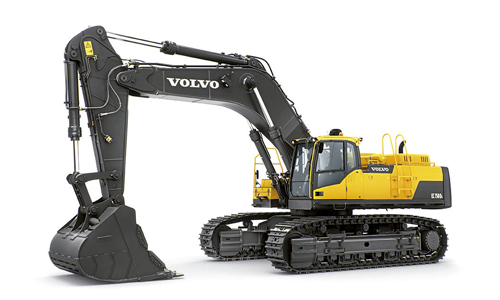 Excavadora de oruga grande EC750D - Volvo