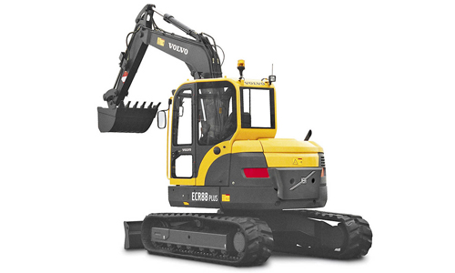 Excavadora compacta ECR88 Plus - Volvo