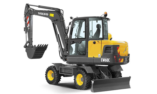 Excavadora compacta EW60C - Volvo